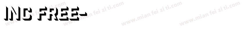 inc free字体转换